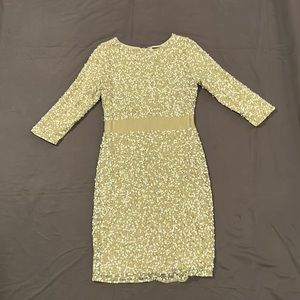 Venus sequins and sheer dress